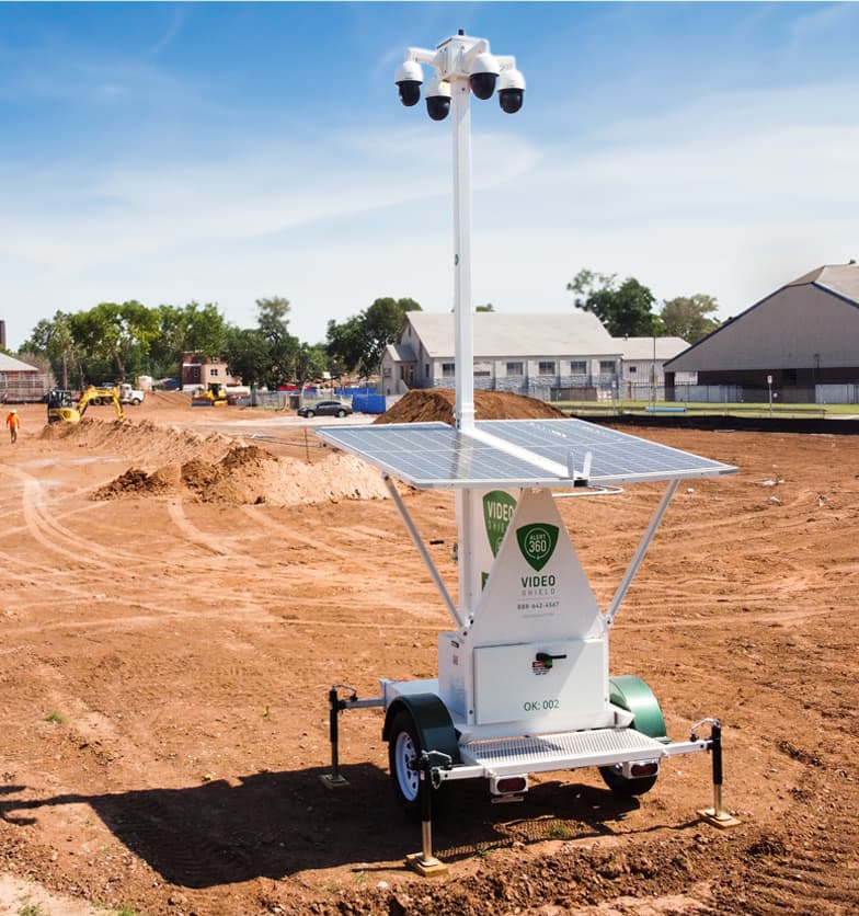 image of mobile surveillance unit